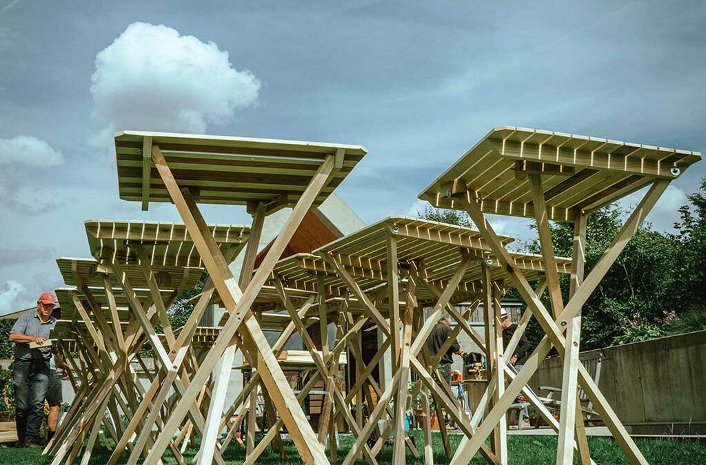 Aktionstag Stehtischbau