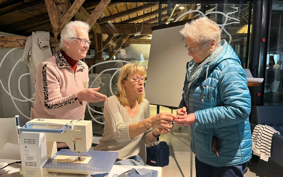 Repair Café erstmals mit Näh Café