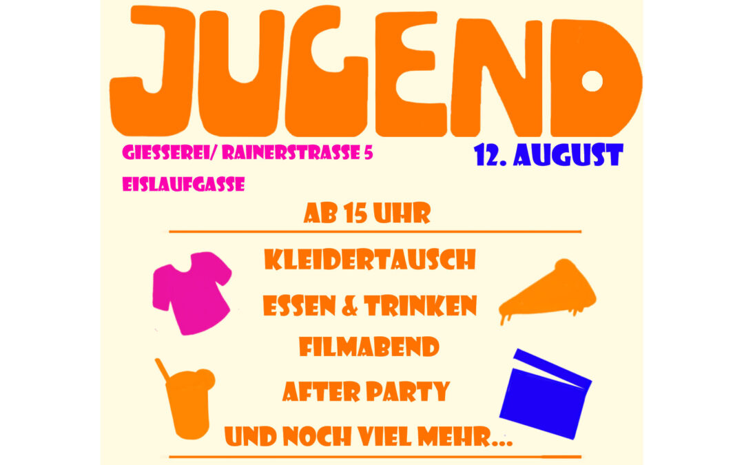 Bist du zwischen 12-20 Jahre? dann komm zum Tag der Jugend