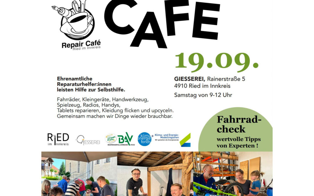 Repair-Café  & Textil-Reparaturen